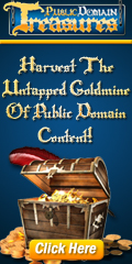 Public Domain Treasures - make money with public domain content