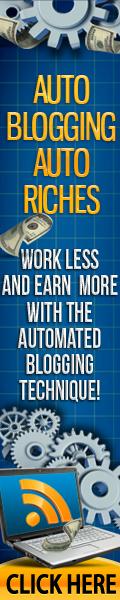 Auto Blogging Auto Riches - make money with blogs automatically