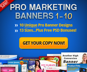 Pro Marketing Banners 1-10