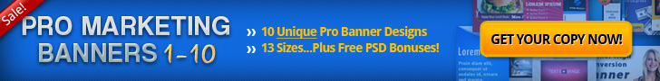 Pro Marketing Banners 1-10